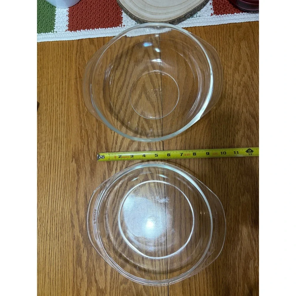 Pyrex vintage clear